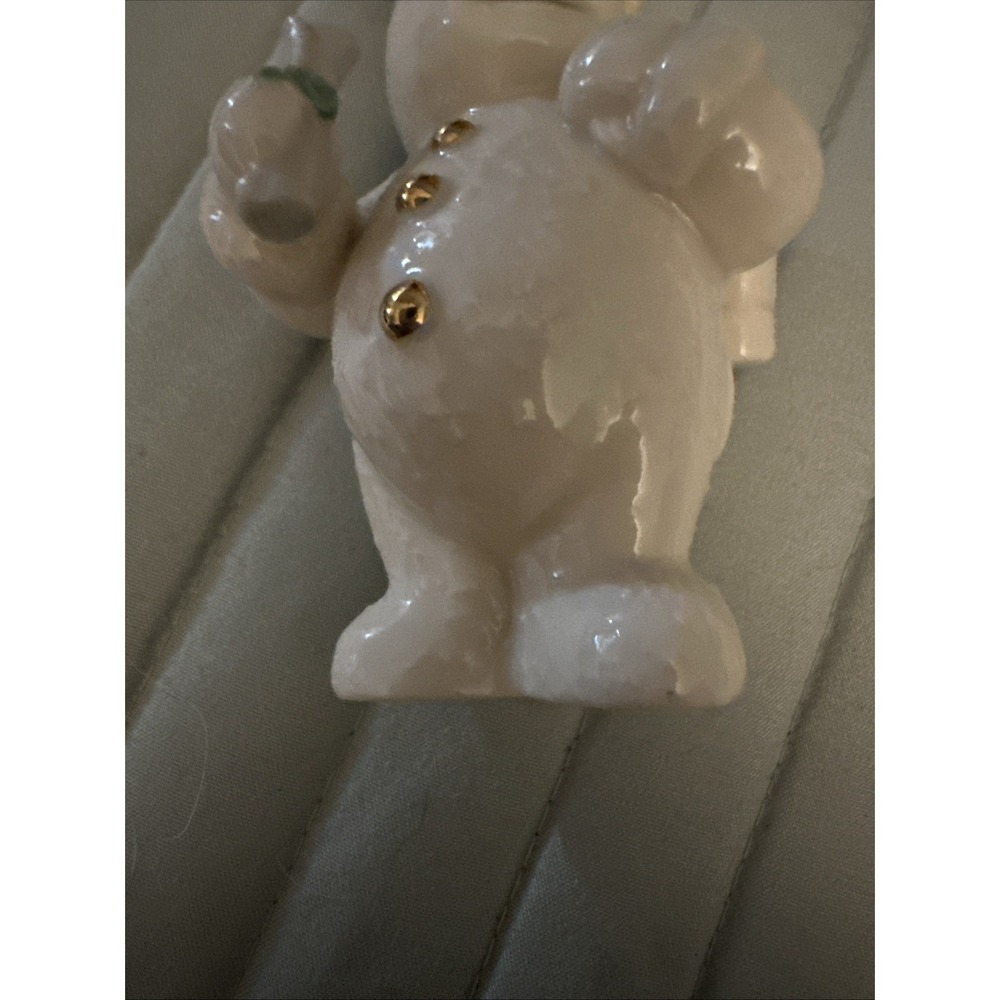 Vintage Lenox Twelve Months of Snowmen June "Graduation Snowman" 2000 - Picture 3 of 5